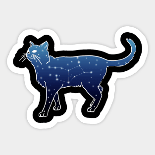 Zodiac Virgo Cat Sticker